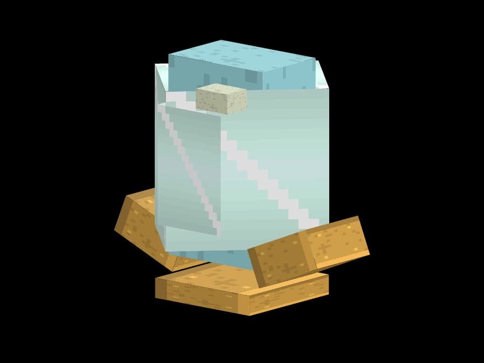 A luminous pearl nested inside an open golden shell; a small symbol of survival beneath the waves.